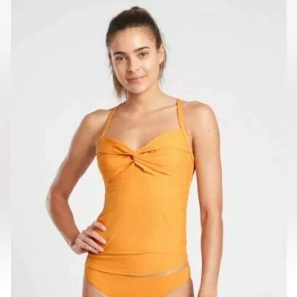 Athleta Twist Up Tankini Top 34-D
